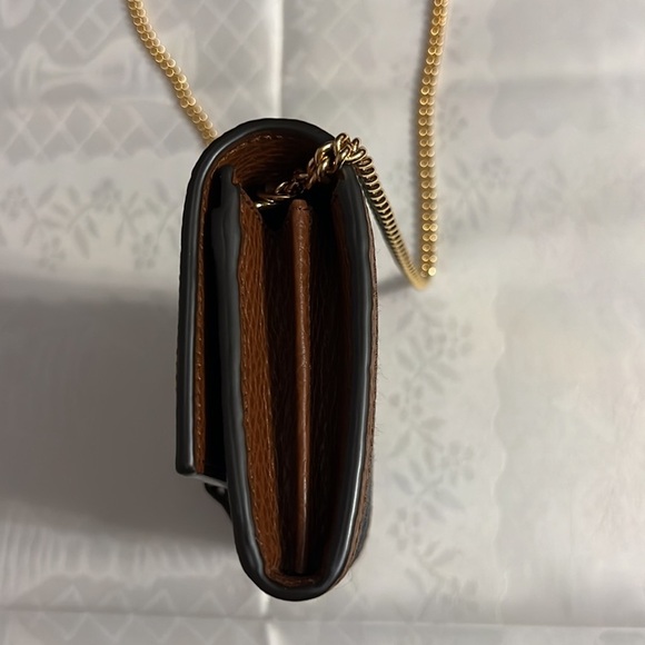 ONE DAY SALE! Gucci New Denim GG Monogram Jackie 1961 Chain crossbody bag NEW - Picture 10 of 16